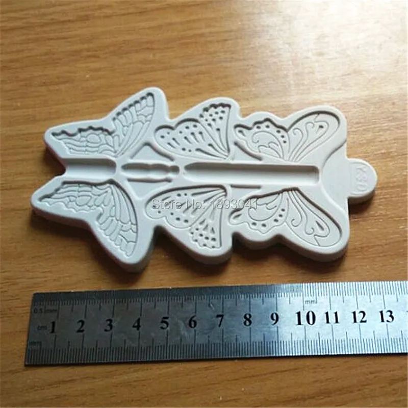 Lace Butterfly Silicone Cake Mold, Frozen Cake Decorative Tool, Bakery Kitchen SQ1730