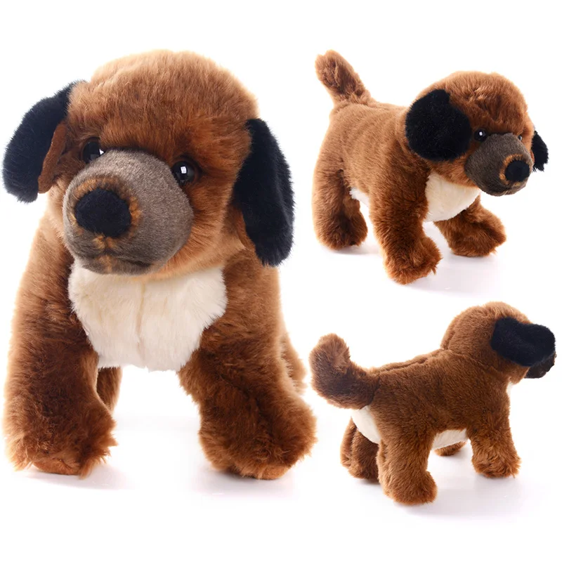 Delivery USA Simulation Stuffed Animal Dog Dolls Plush Dog Toys