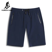 Pioneer camp новые быстросохнущие Брендовые мужские шорты Одежда повседневные однотонные мужские шорты летние бермуды качественные шорты ADK801114
