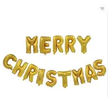 Рождественская Домашняя вечеринка украшение Золотой Рождественский шар гирлянда