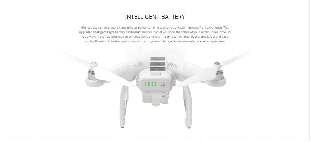 DJI Phantom 3 Professional Rc Drone With 4K Full HD Camera Build In GPS System FPV Live HD Video View Quadcopter