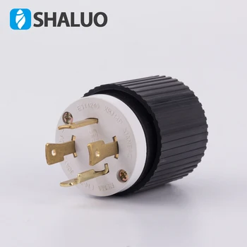

5kw four holes plug for open style gas geneator 30A 125/252V NEMA