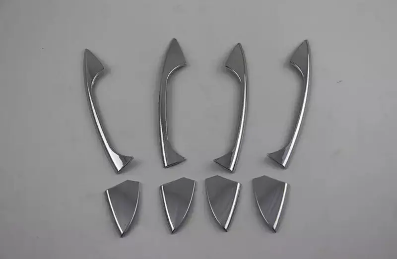 ABS Chrome дверные ручки крышки Накладка 8 шт. для Benz E-Class w212 E300 E350 2010-2015 автомобиля