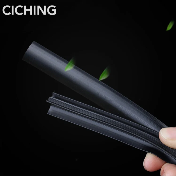 

Rubber 160cm Black Car Dashboard Sealing Strips Styling Stickers Universal Auto Sealants Interior Accessories