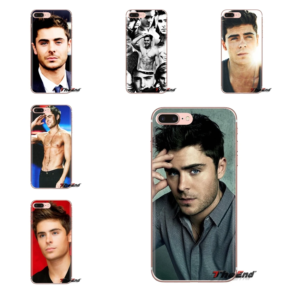 Zac Efron Soft Transparent Cases Covers For LG G3 G4 Mini G5 G6 G7 Q6 Q7 Q8 Q9 V10 V20 V30 X Power 2 3 K10 K4 K8 2017 |