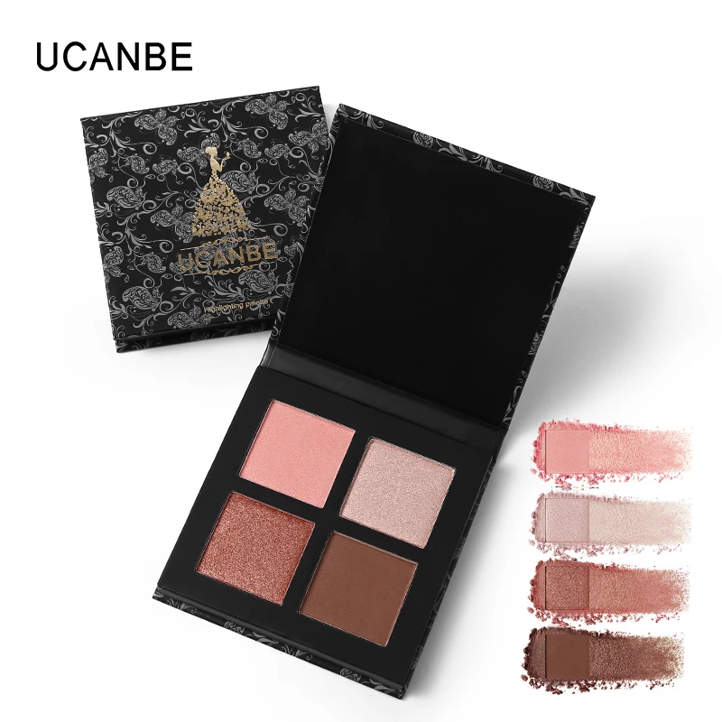 

UCANBE Glow Kit Shimmer Highlight Powder Highlighter Maquillage Illuminator Brighten Face Blush Bronzer Makeup Contour Palette