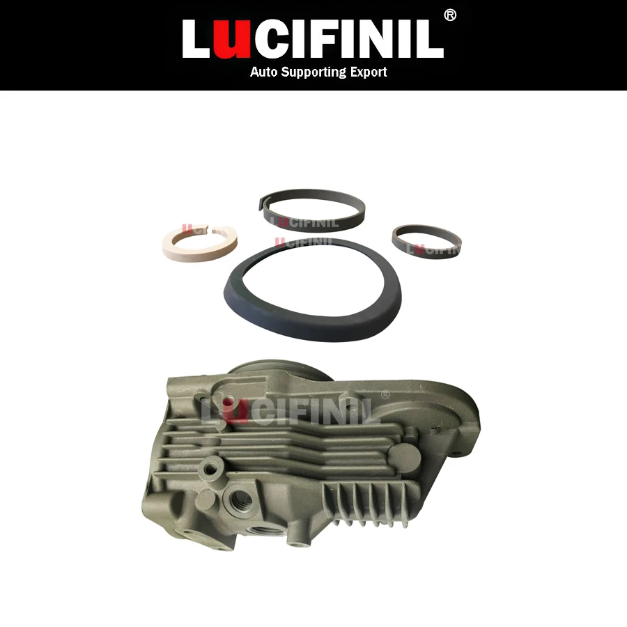 LuCIFINIL для Mercedes W164 W251 W166 пневматический подвесной воздушный компрессор ремонт Наборы Головка блока цилиндров с 4 шт. уплотнительных кольца не A1663200104