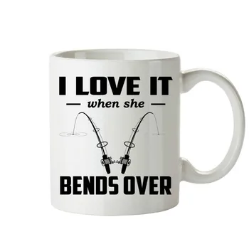 

Fishing Mugs Travel Beer Cup Porcelain Coffee Tea Cups