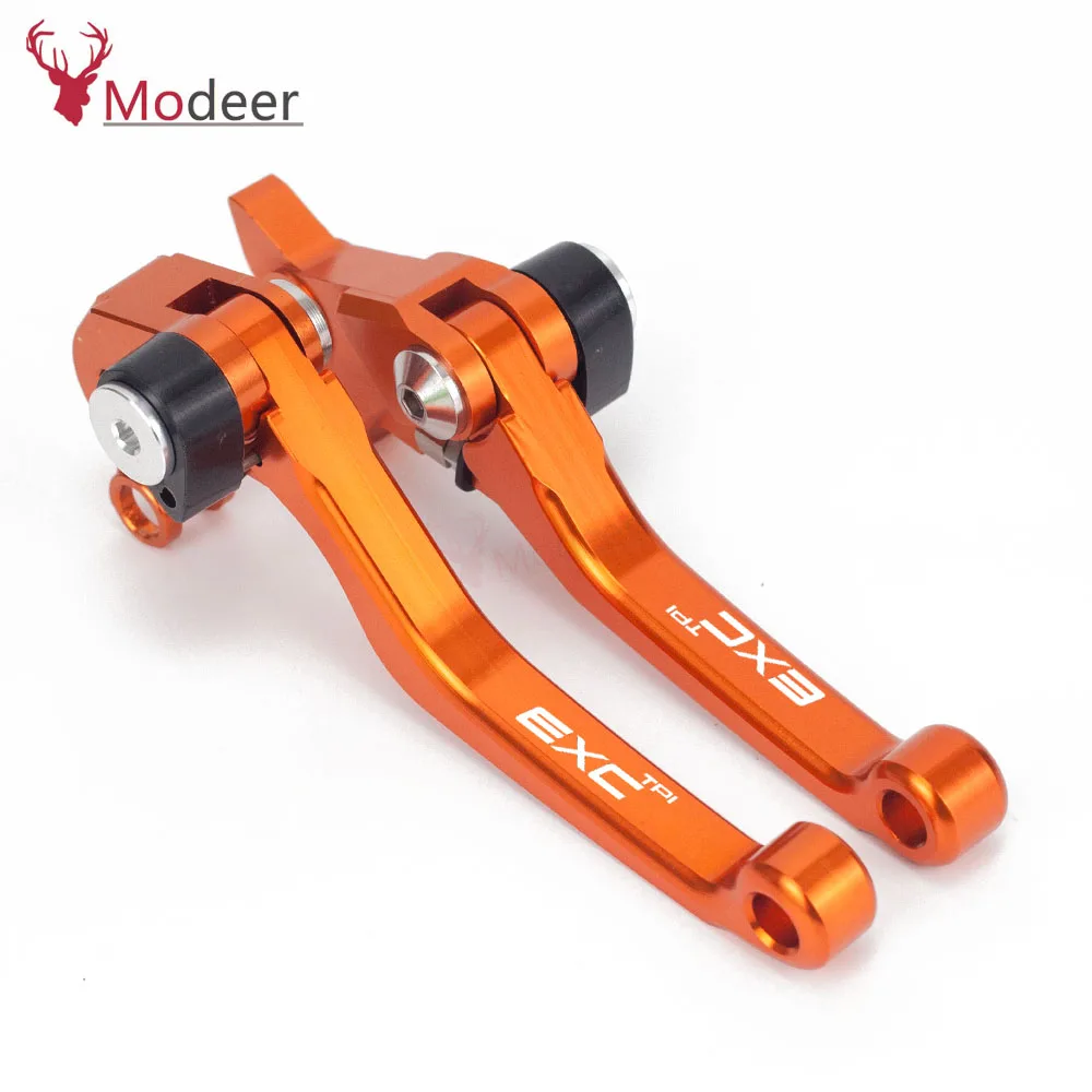 For KTM 250EXC 350EXC TPI EXC 2014 2015 2016 2017 2018 2019 CNC Motorcycle DirtBike Dirt Pit Bike Motocross Pivot Brake Clutch Levers (5)