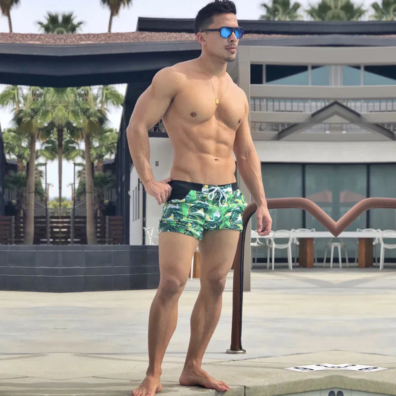 Taddlee Brand Men Swimwear Board Beach Shorts Basic Traditional High Rise Swimsuits Long Cut Boxer Trunks Plus Size XXL 5