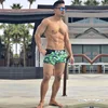 Taddlee Brand Men Swimwear Board Beach Shorts Basic Traditional High Rise Swimsuits Long Cut Boxer Trunks Plus Size XXL 5
