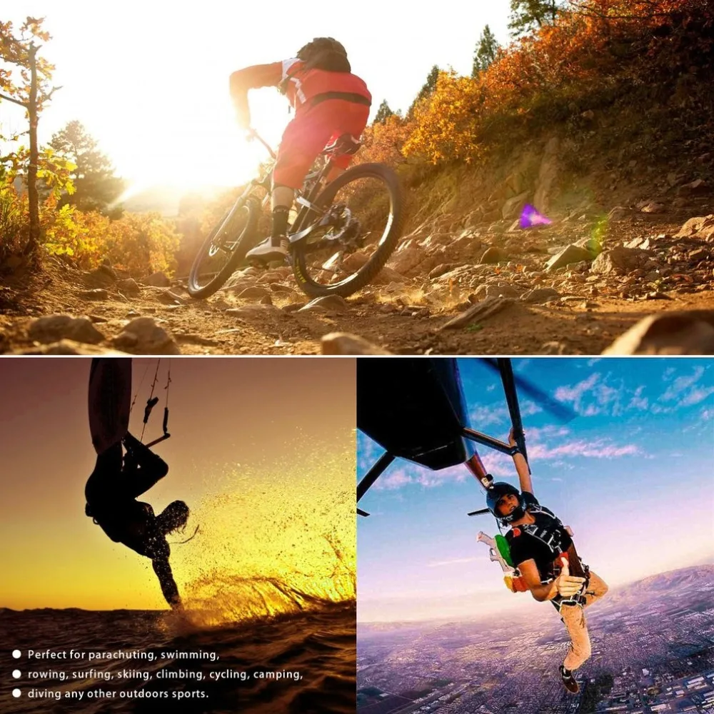 H9/H9R цифровой Камера 4 K со сверхвысоким разрешением Ultra HD, 1080 p/30fps мини-камера на шлем для камеры автомобиля Мобильный DVR Wi-Fi 2,0 \