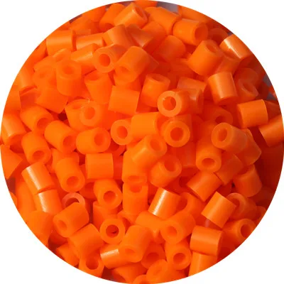 5 мм Хама бусины головоломки Обучающие игрушки Juguetes 3D Пазлы 48 Цвета Perler предохранитель бусы для детей 500 шт./пакет - Цвет: PD-12