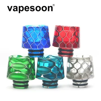 

25pcs Cone Snake Skin Cobra 510 Drip Tip Mouthpiece for e-Ciagarette Atomizer Fit Falcon Valyrian Crown IV Tank Vaporizer etc