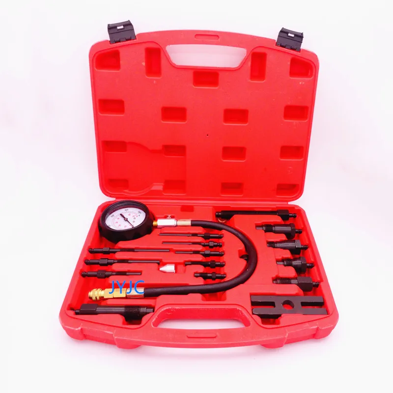 

TU-15B Diesel Vehicle Engine Compression Tester Kit Cylinder Pressure Gauge Automotive Repair Diagnostic Testing Tools