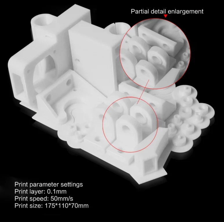 JGAURORA A3S 3d принтер легко собрать цветной сенсорный экран 205x205x205 печать SD карты печать бесплатные подарки