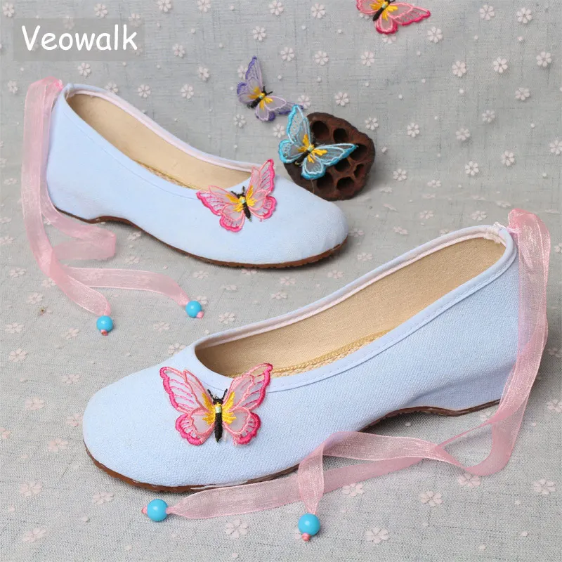womens canvas ballet flats