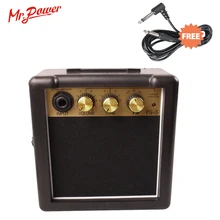 Mini Electric Guitar Amp Portable Electrical Guitarra Amplifier Speaker 3W For Sale Amplificador Guitarra ampli Guitar mini portable guitar amplifier amp guitar amplifier dist and clean effect support aux input bass treble adjust orange