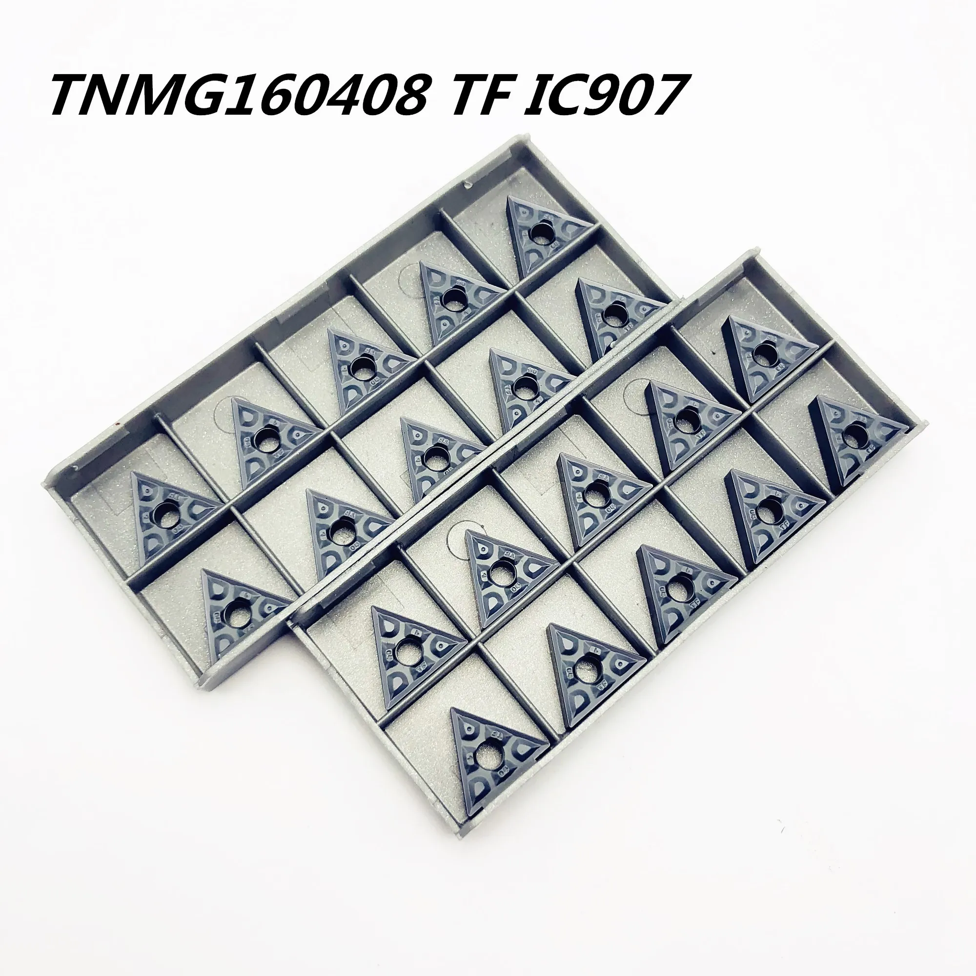 

20PCS TNMG160408 TF IC907 high precision cylindrical metal turning tool milling tools TNMG160408 carbide tool CNC machine tool