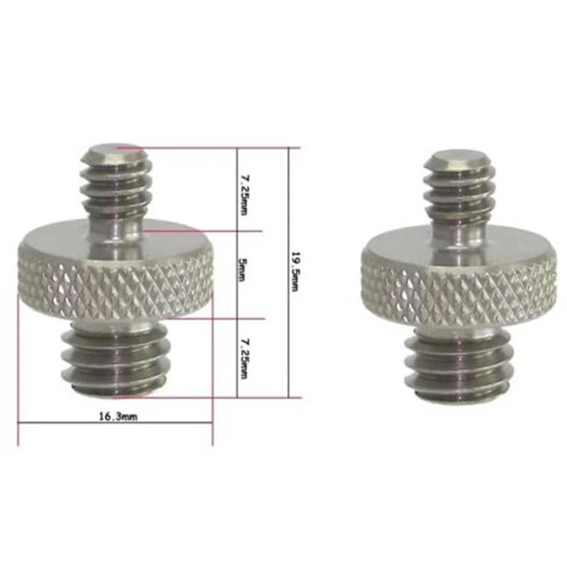 B/E Тип 1/" до 3/8" Резьбовое крепление Адаптер штатив ПЛАСТИНА ВИНТ EB крепление для камеры вспышка штатив светильник