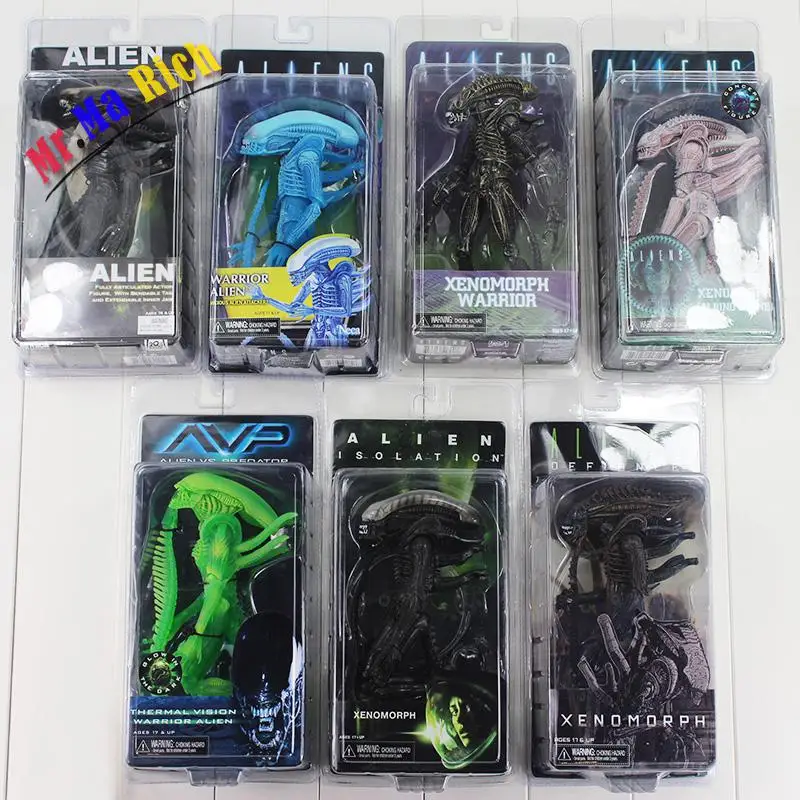 

20cm Alien:isolation Covenant Avp Xenomorph Warrior Series Alien Vs. Predator Thermal Vision Pvc Action Figure Toy