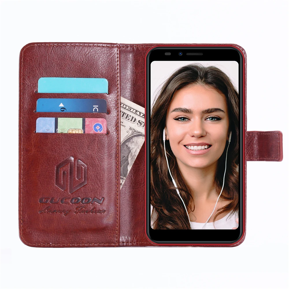 Классический чехол-кошелек GUCOON для inei 5i Pro, Винтажный чехол-книжка из искусственной кожи для inei 6i Lite, модная сумка для телефона