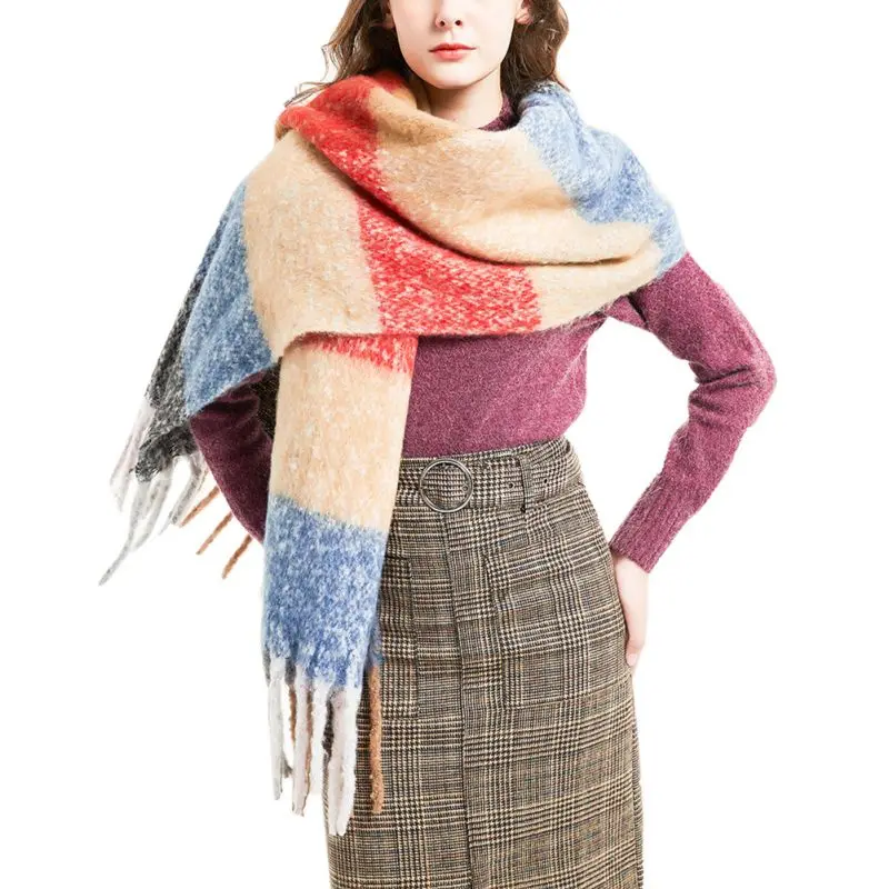 Buy 2018 Autumn Winter Thick Warm Scarves Women