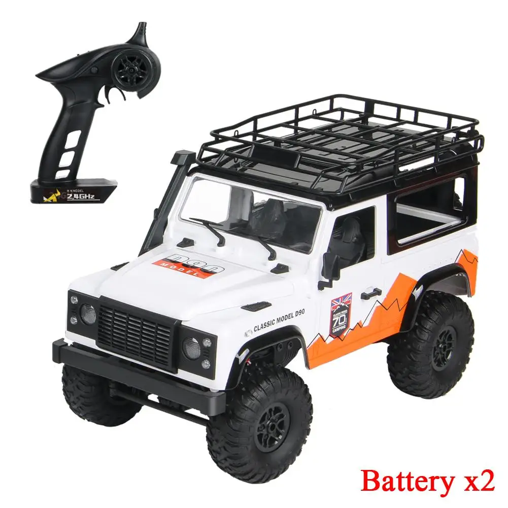 

1/12 2.4G Four-wheel Drive For Land Rover 70th Anniversary Edition Remote Control Car With 2 Battery Rc Car Model for gift