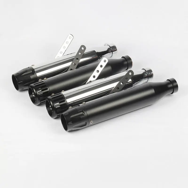Stainless Steel Exhaust Muffler Motorcycle Modified Exhaust Pipe For