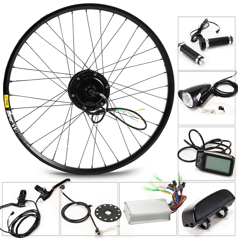 Набор для электрического велосипеда CASDONA, 36 В, 8/10/13 Ач, чайник, батарея, набор для переоборудования велосипеда с 350 Вт, велосипедный двигатель,, велосипед