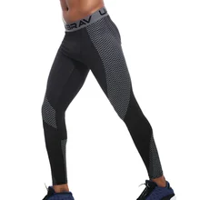 Брюки для бега, йоги, фитнеса, спортивные штаны для мужчин, быстросохнущие дышащие эластичные леггинсы, колготки, мужские спортивные Леггинсы