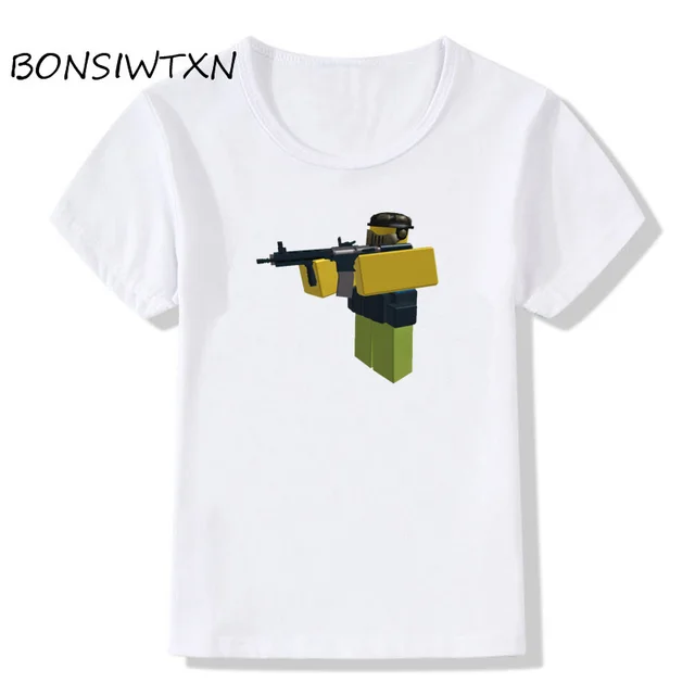 Bonsiwtxn Fashion Roblox Design Children Funny T Shirt Kids Baby - bonsiwtxn fashion roblox design children funny t shirt kids baby casual clothes boys girls summer short sleeve tops