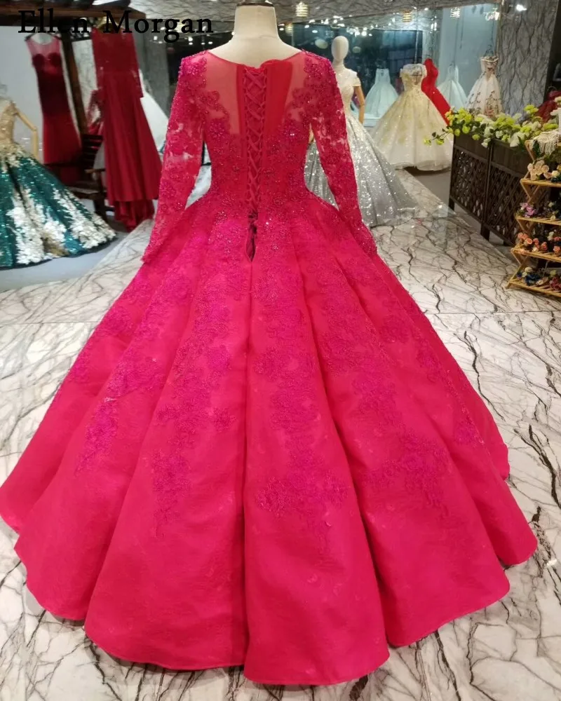 Hot Pink Wedding Gown Dresses Images 2022