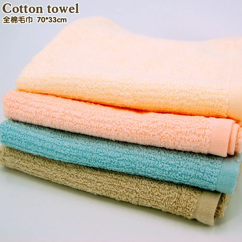 Thin towel cotton towel Hard and durable Colorful and easy to dry wash