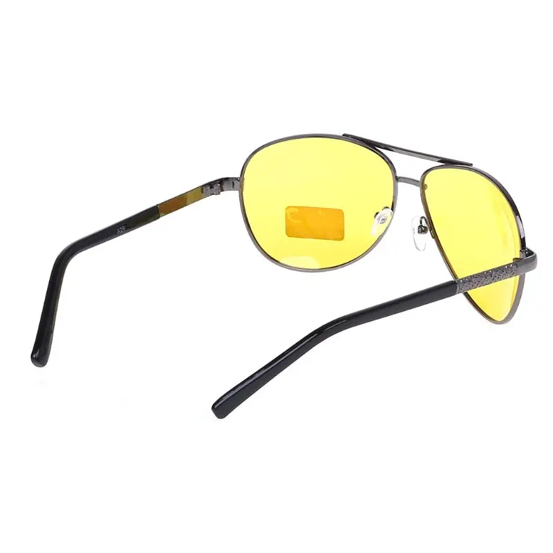 Очки ночного видения, Поляризованные, для вождения, антибликовые очки, солнцезащитные очки, UV400, УФ-линзы, зеркало для водителя