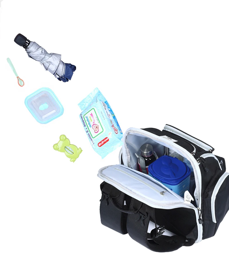 Baby Maternity Diaper Bag Nappy Bags Baby Care Nursing Travel Multifunctional Bag Large Newborn Mummy Backpack Mochila BB6054 (15)
