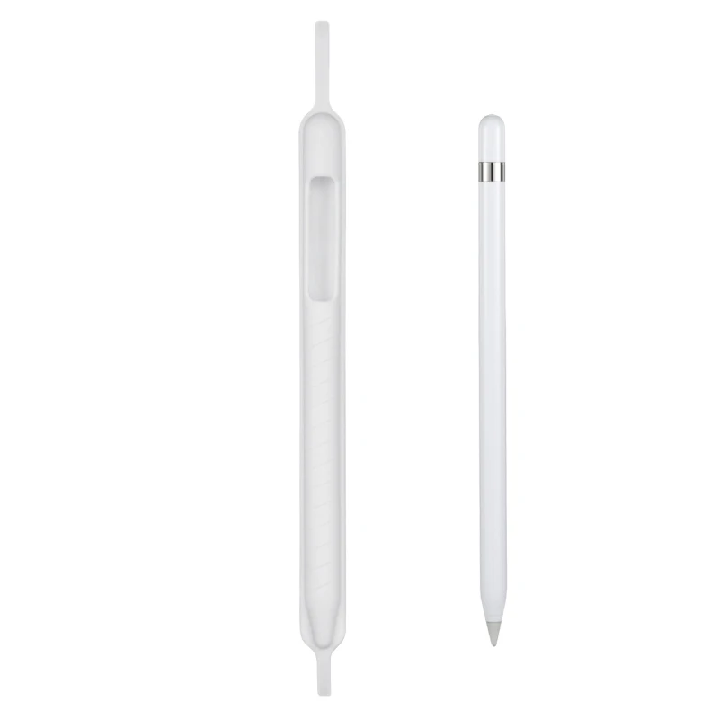 Новинка для Apple Pencil 1th& 2th(Gen) Нескользящая силиконовая защитная крышка корпуса Насадка На глушитель держатель планшет ручка-стилус