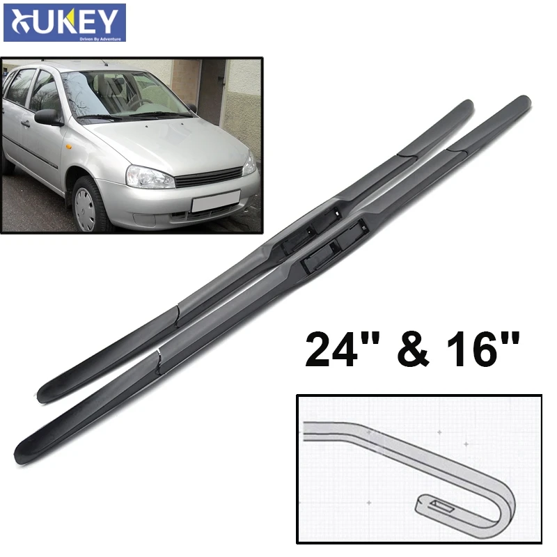 

Щетки стеклоочистителя XUKEY для Lada Kalina, 2 шт.