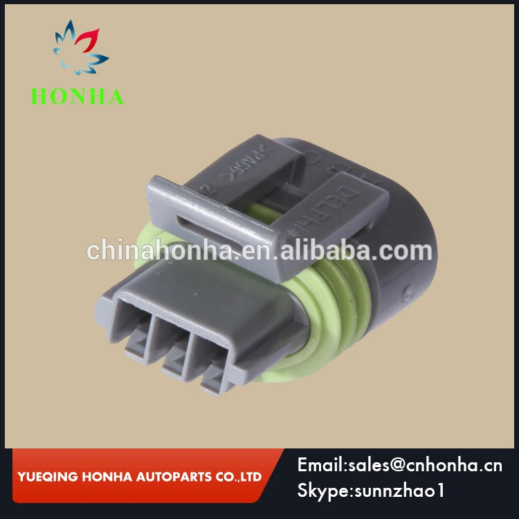 12162280-Delphi-3-PIN-gray-connector-1 2