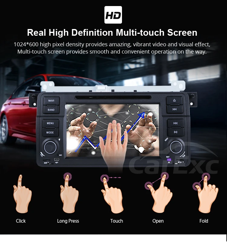 Top 9 Inch Android 9.0 Octa Cores One Din Car Radio Stereo System For BMW E46 M3 WIFI Radio GPS Bluetooth USB SD Multimedia Carplay 19