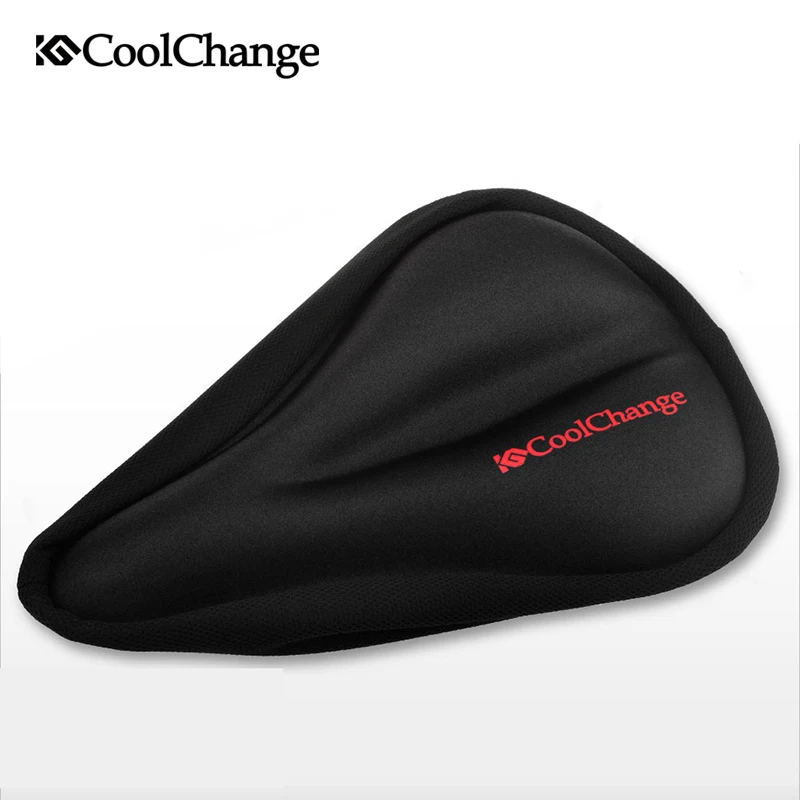 CoolChange Bicycle Seat Mountain Bike Cover Silica Gel Comfortable