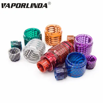 

vaporlinda Skin Resin Cobra Drip Tip with Replacement Bulb Tube for SMOK TFV12 Prince Tank Atomizer 8ml Fit Mag / Stick Prince