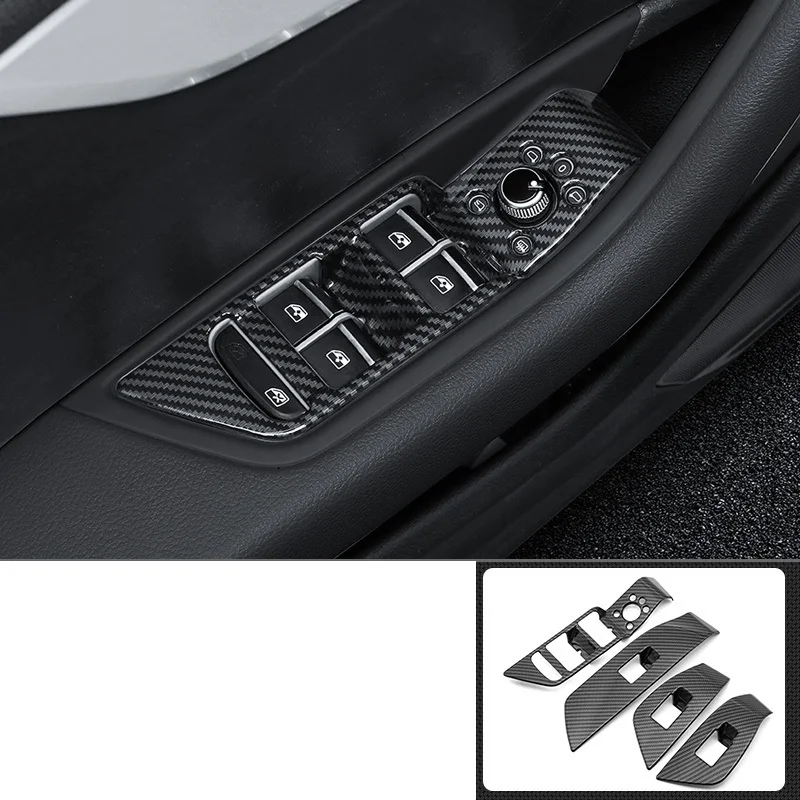 

Control System Gear Interior Excent Auto Decorative Modified Trim Decoration Covers Modification Protecter 17 18 19 FOR Audi A5