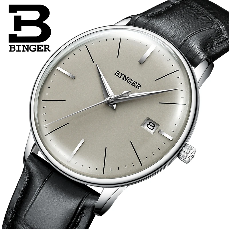 New BINGER Mechanical Watch Men Brand Luxury Men's Automatic Watches Sapphire Wrist Watch Male Waterproof Reloj Hombre B5078M-5