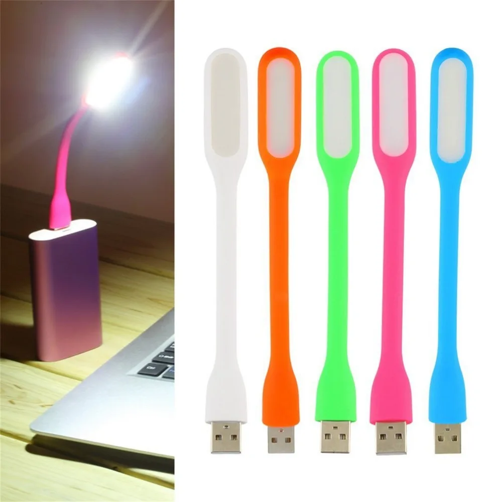 Flexible USB LED Light Computer Tablet Laptop USB LED Light Lamp Flexible Ultra Bright for Notebook PC Power Bank Partner