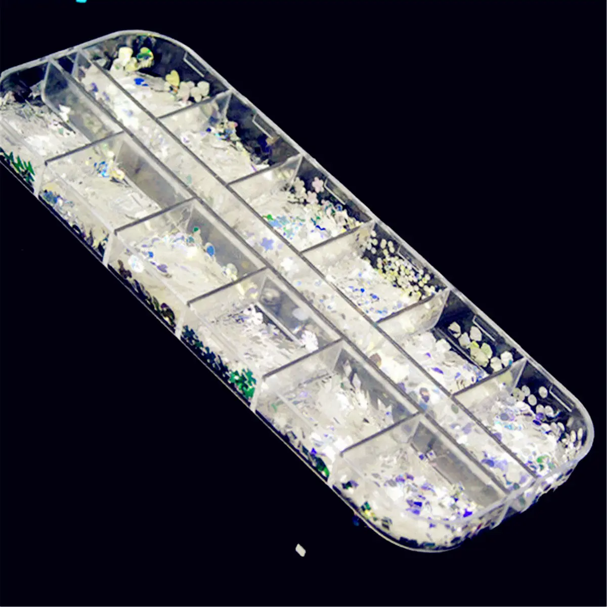 

Stars Confetti Glitter Sequins for Crafts DIY 3D Nail Art Party Decoration Holographic Clear Flakes Diy Nail Designs Supplies