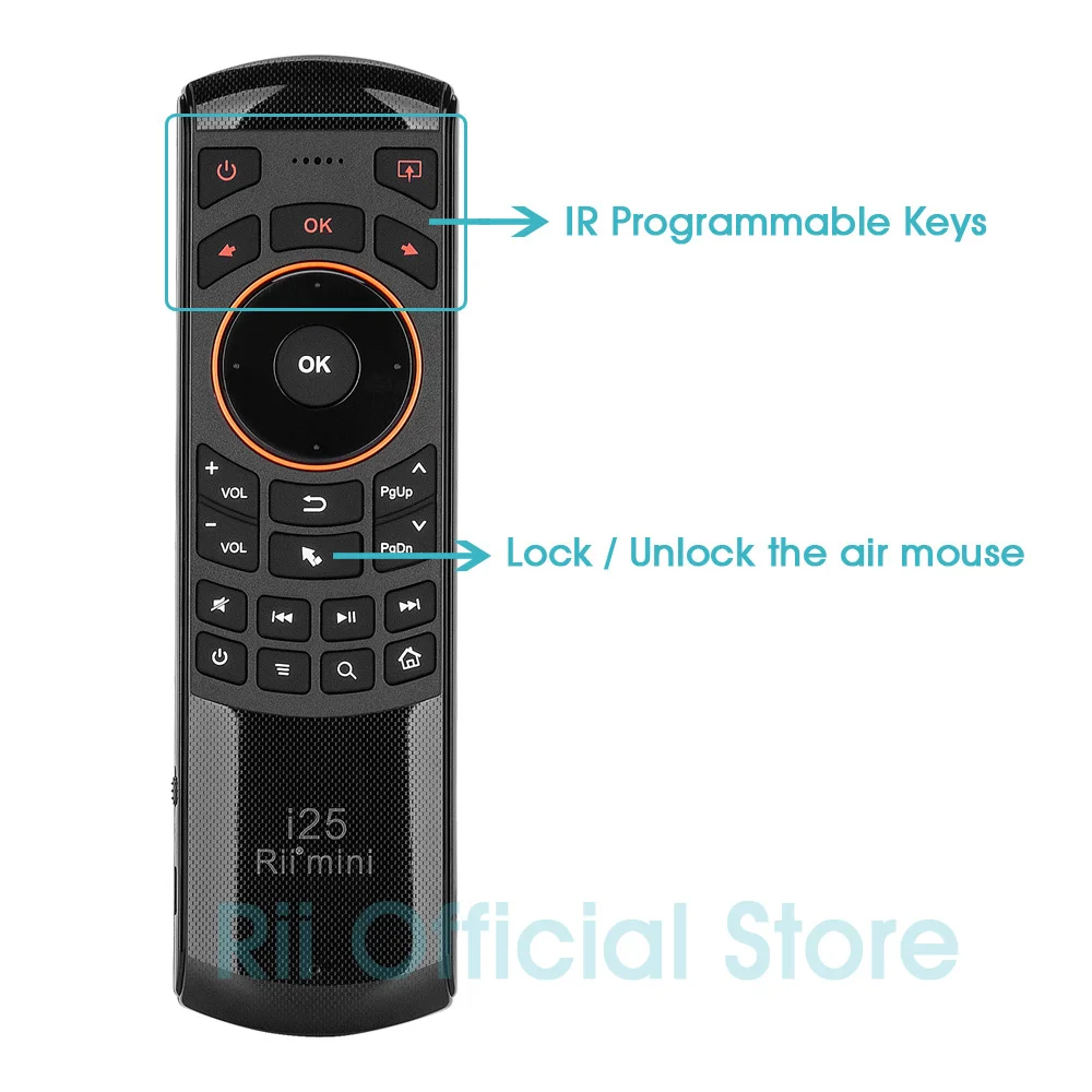ghz ar mouse controle remoto com teclado