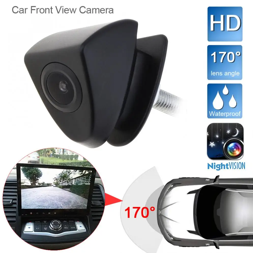 

DC12V 420 TVL Waterproof HD Car Front View Camera Night Vision 170 Wide Degrees Logo Embedded for Toyota