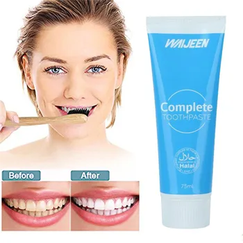 

75ml Teeth Whitening Toothpaste Care Oral Care Total Protective Repair Toothpaste Proven Whitening Formula Oral Hygiene