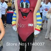 Талисман Хот дог костюм талисмана Хот дог на заказ Необычные платья для косплея мультяшный маскот карнавальный костюм маскарадный костюм 2